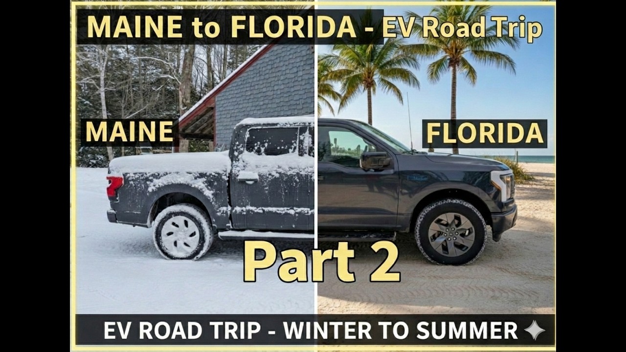 Ford Lightning Road Trip, Maine to Florida Day 2 (Pennsylvania to North Carolina)
