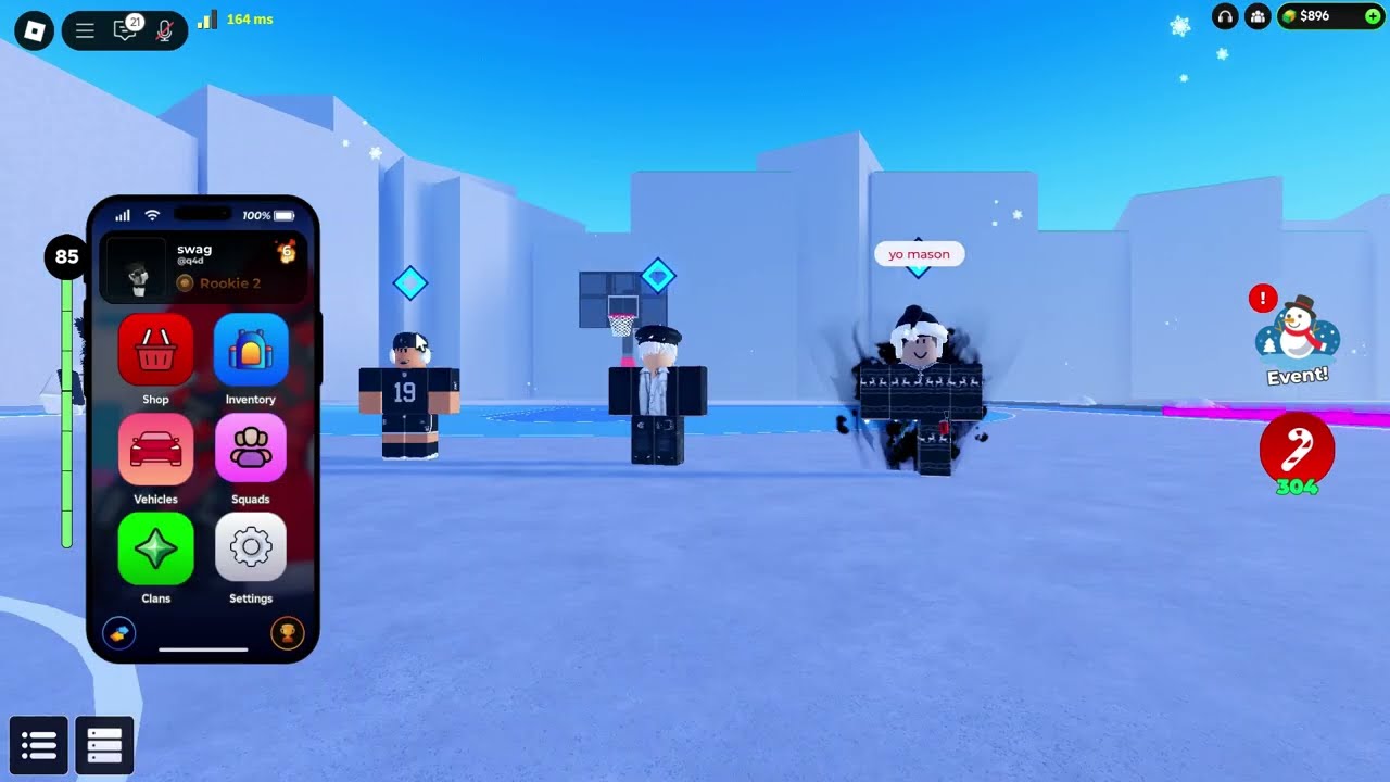 Playing the NEW 5V5 GAMEMODE in Hoopz! (Roblox Hoopz)