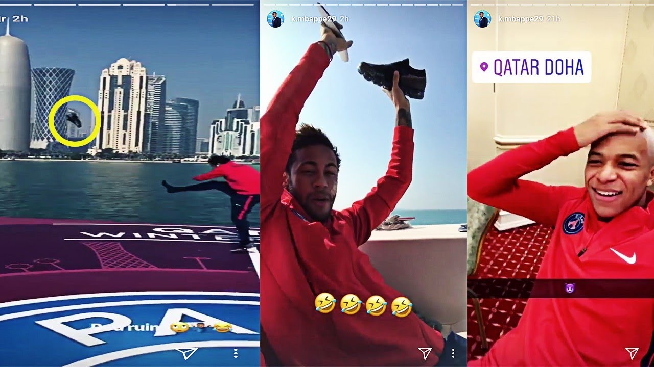 NEYMAR & MBAPPE FUNNIEST MOMENTS 2017/18