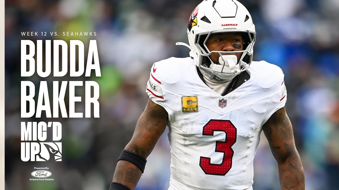 Week 12 Mic'd Up with Budda Baker
