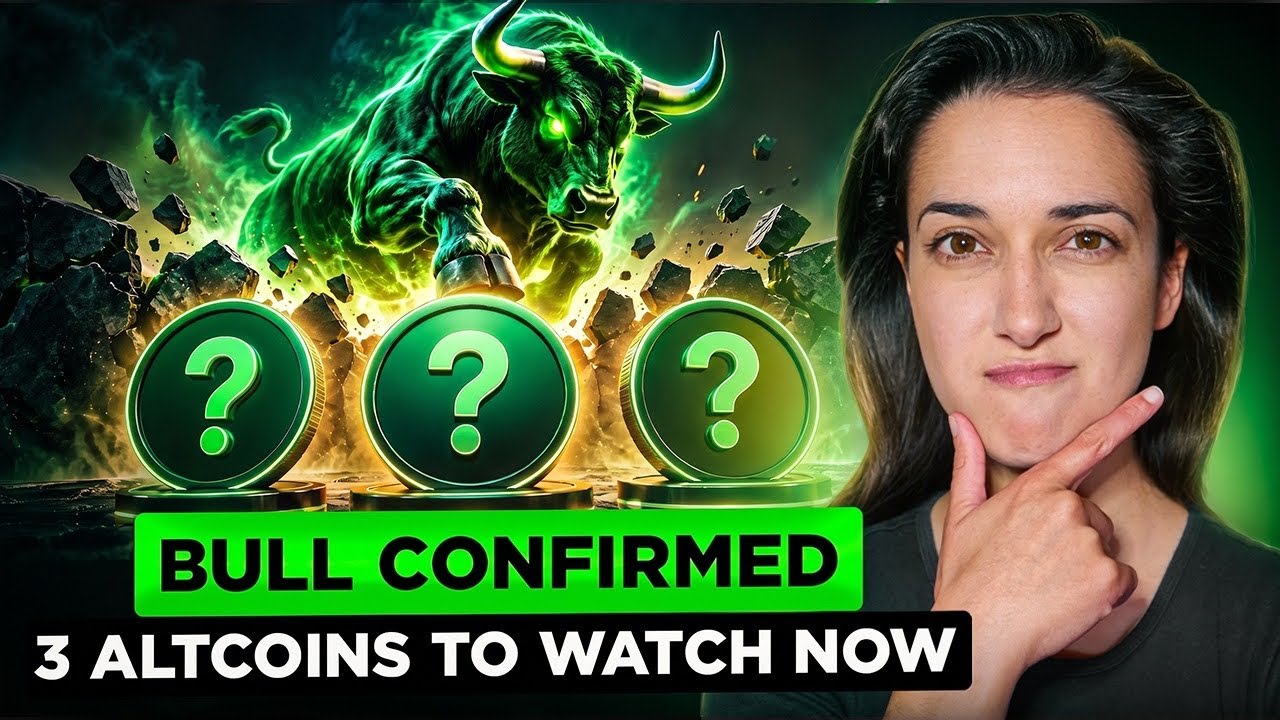 Bitcoin Bull Market CONFIRMED &mdash; 3 Altcoins I&rsquo;m Watching Right Now (Get Bullish NOW!)