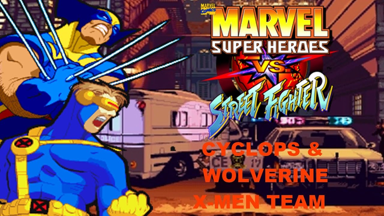 Marvel Super Heroes vs Street Fighter / X-Men Team.
