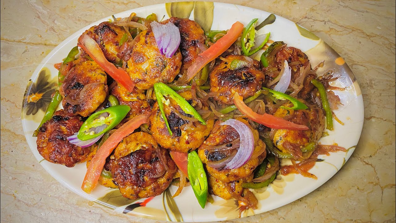 Tawa Chicken Kabab 😋