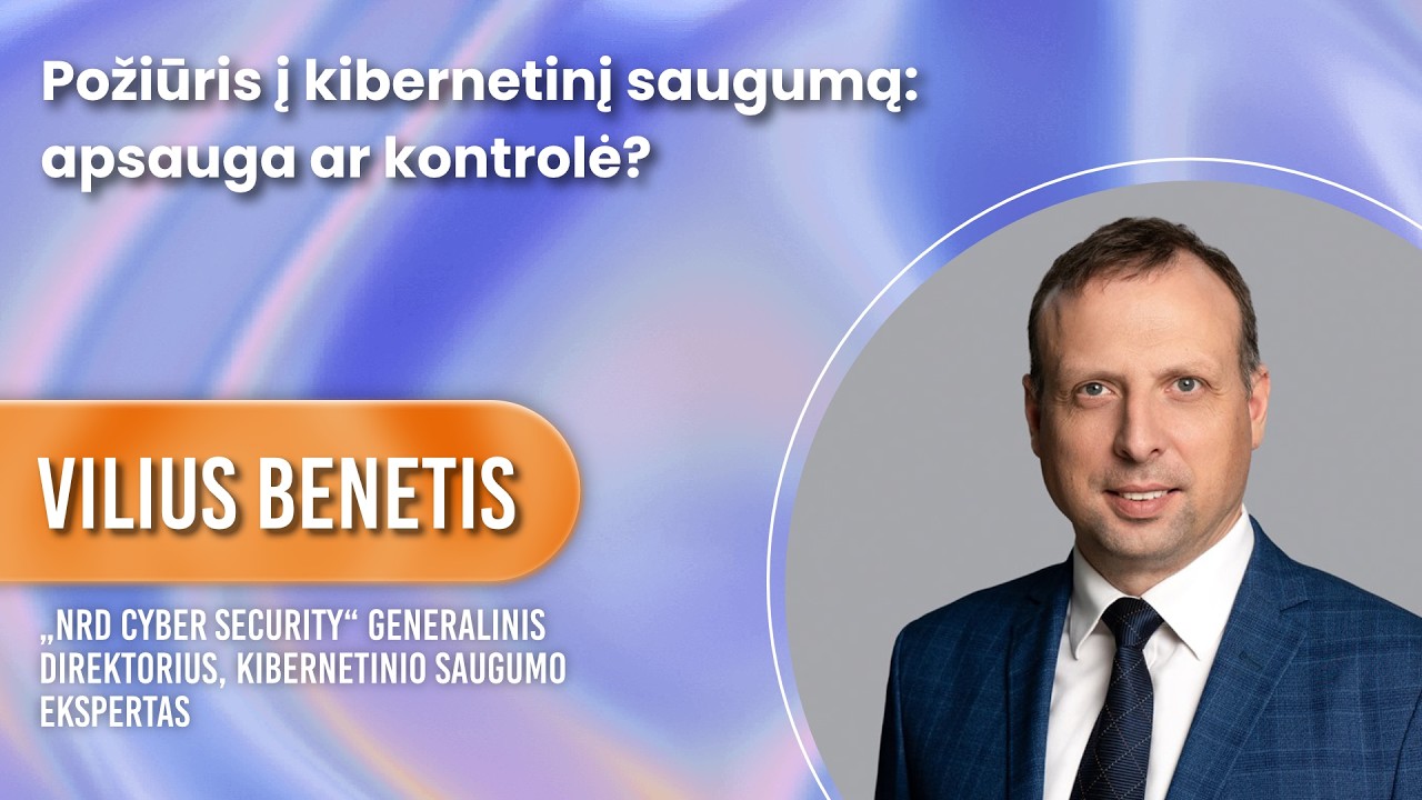 Skaitmeninė banga 2026 - 7. Vilius Benetis