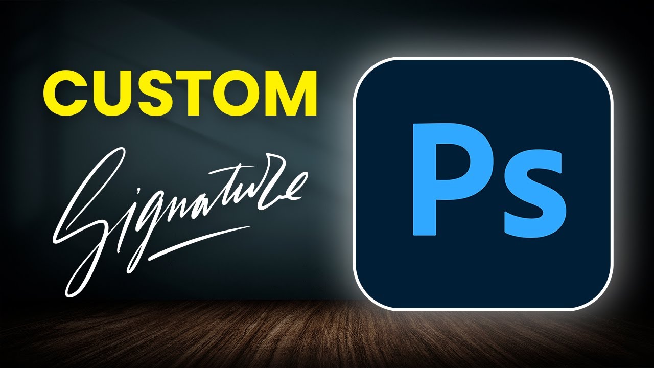 How To Create a Custom Signature in Photoshop? (Step-by-Step)