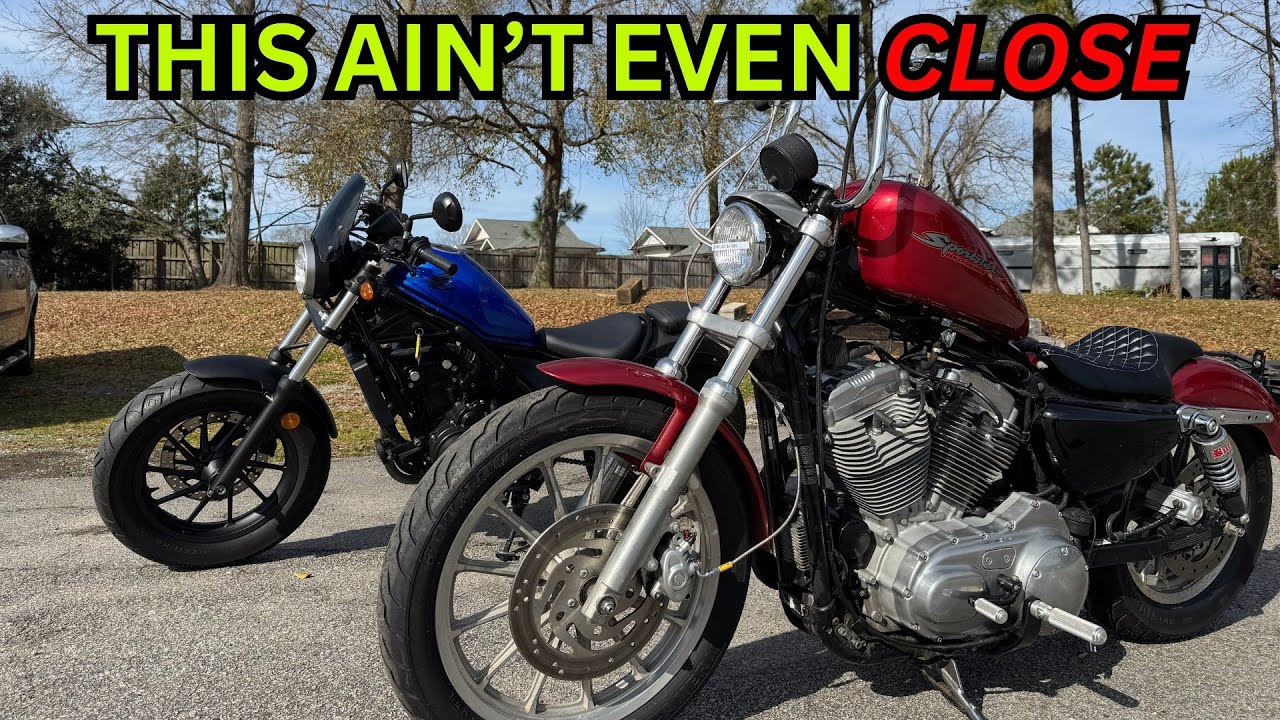 Harley vs Honda-- There's a Clear Winner Here