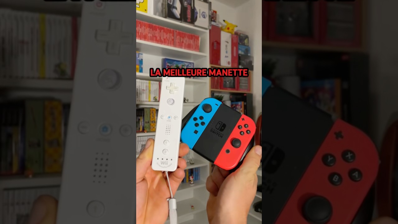 La meilleure manette Nintendo?#manette #nintendo #wiimote #joycon #jeuxvideo