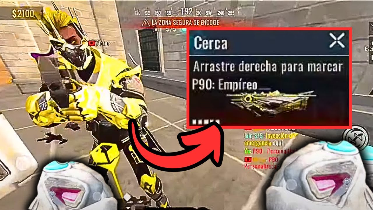 Juego🎮 con un Amigo Millonario🤑​ y me Presta su P90 con SKIN ETERNA en BLOODSTRIKE