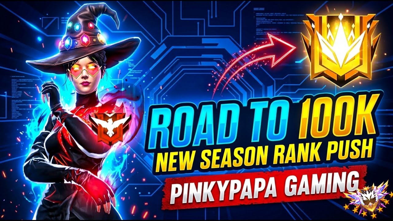 “REGION PUSHING 🔑 Free Fire Live தமிழ் | girl gamer 🔥”PINKYPAPA GAMING