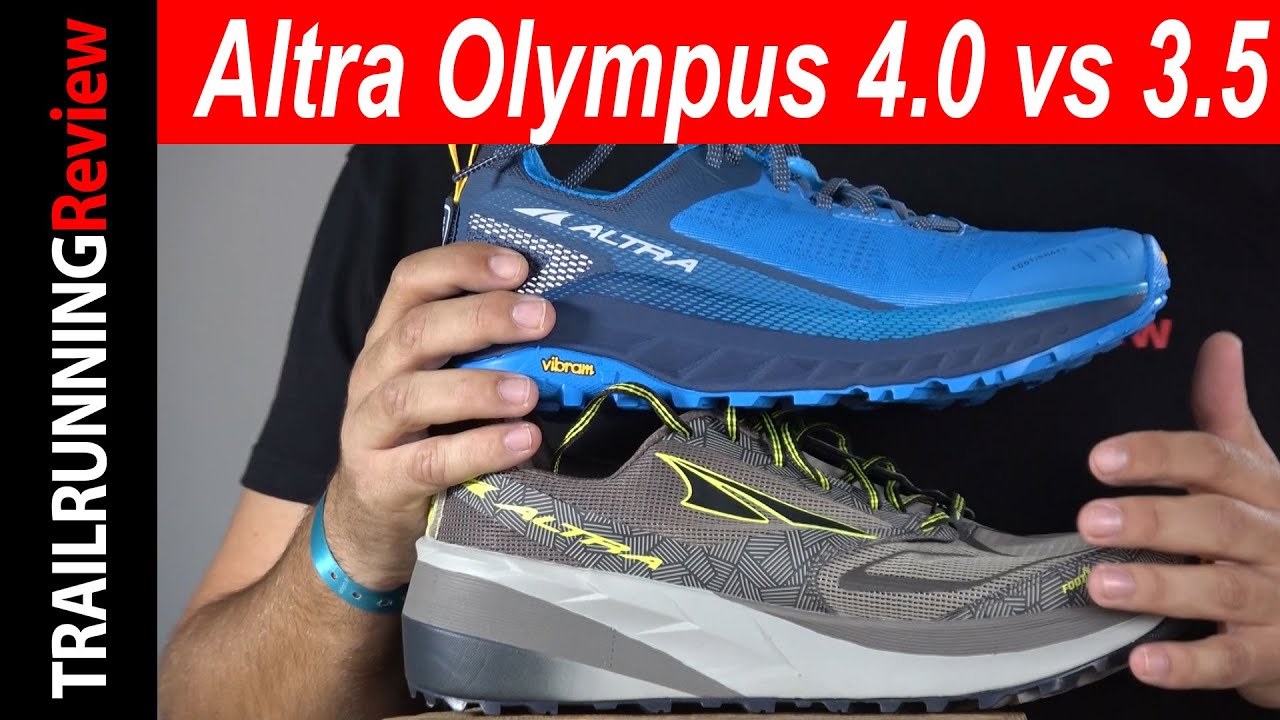 Altra Olympus 4.0 vs Altra Olympus 3.5