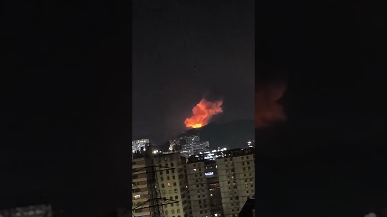 Explosions, loud noises heard in Caracas