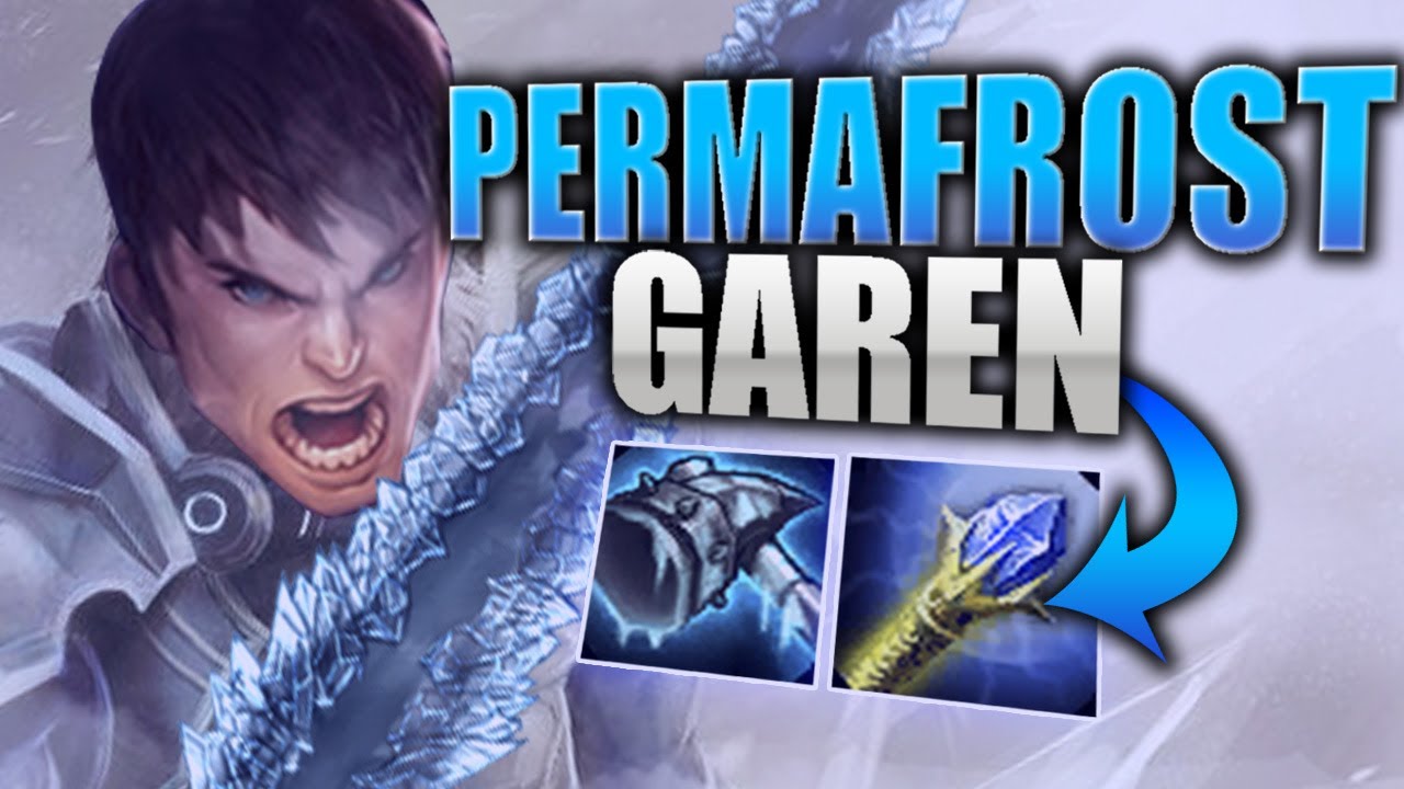 PERMAFROST GAREN!! UNLIMITED SLOWS WITH Q AND E!! | League Of Legends |