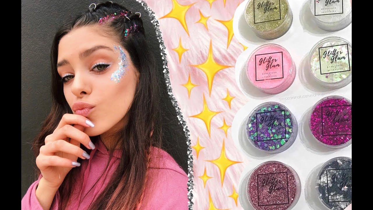 ¿COMO APLICAR GLITTER EN LA CARA? | TUTORIAL + SORTEO
