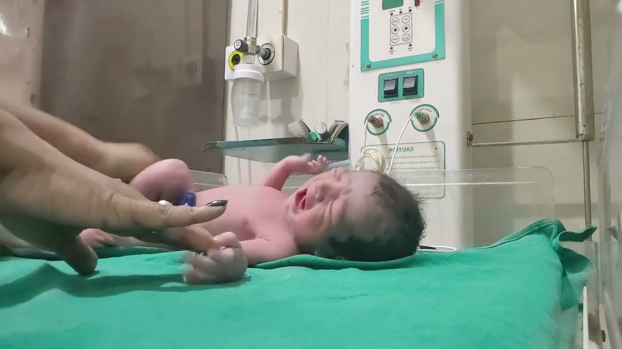 Newborn Baby Grunting Recovery |First FeedingTrial | Healthy Baby Progress & NICUCare