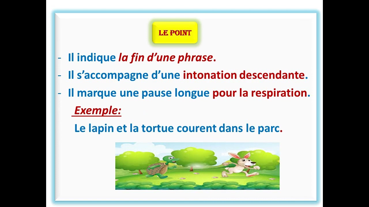leçon de Français 5 Professeur Madame Amal Oumhani