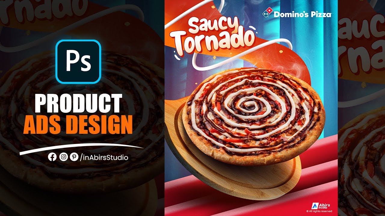 Product Advertising Design | Photoshop Tutorial