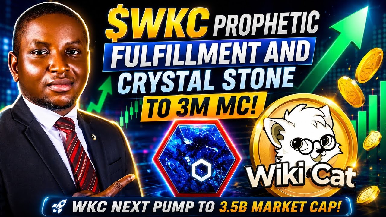 $WKC ПРОРОЧЕСКОЕ ИСПОЛНЕНИЕ И КРИСТАЛЛ🔮 🔮🔮 КАМЕНЬ ДО РЫНОЧНОЙ КАПИТАЛИЗАЦИИ В 3 МИЛЛИОНА