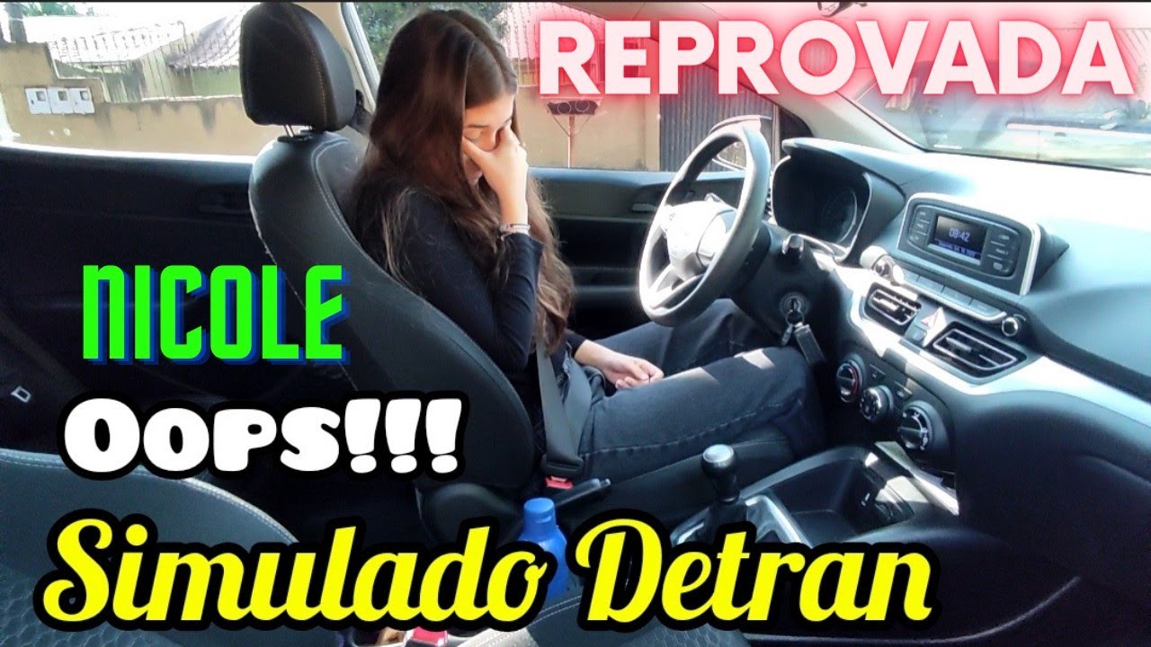 ÚLTIMA AULA SIMULADO DE EXAME PRÁTICO DETRAN (NICOLE) 🚙🔛🛑 #rafaelmoraisinstrutor #autoescola #cnh