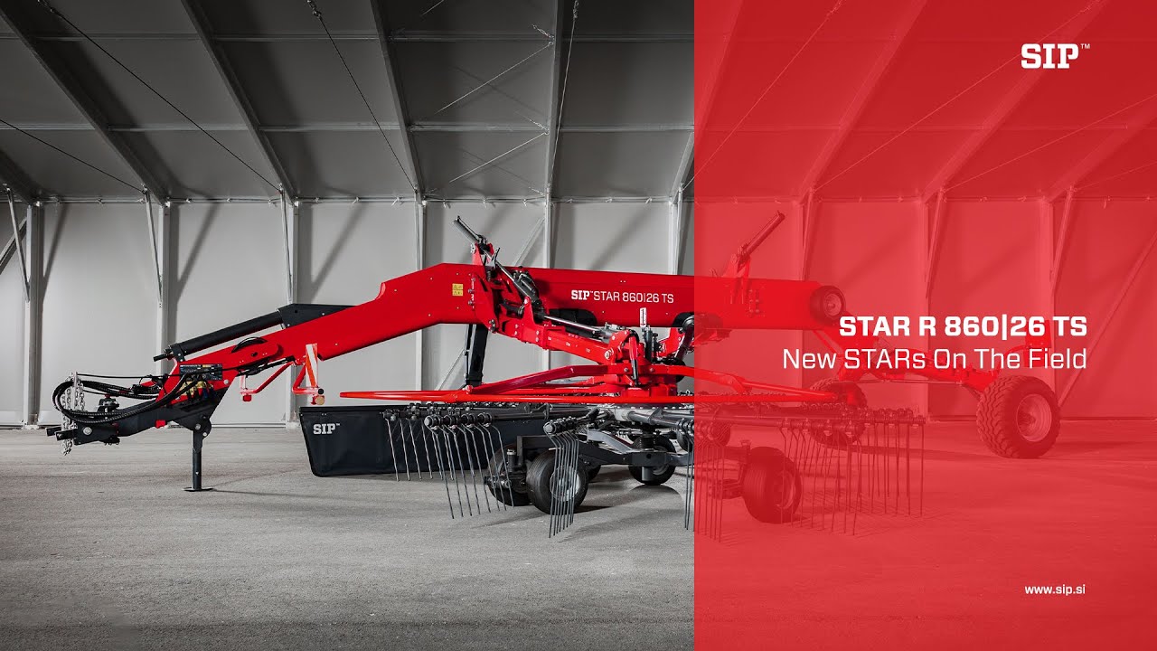 SIP | Side rake STAR R 860|26 TS H  Walkaround Video