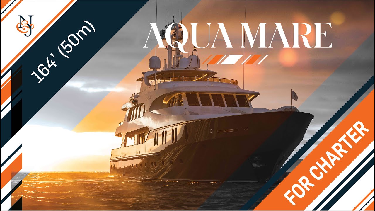 AQUA MARE 164' (50m) Galapagos Charter Yacht