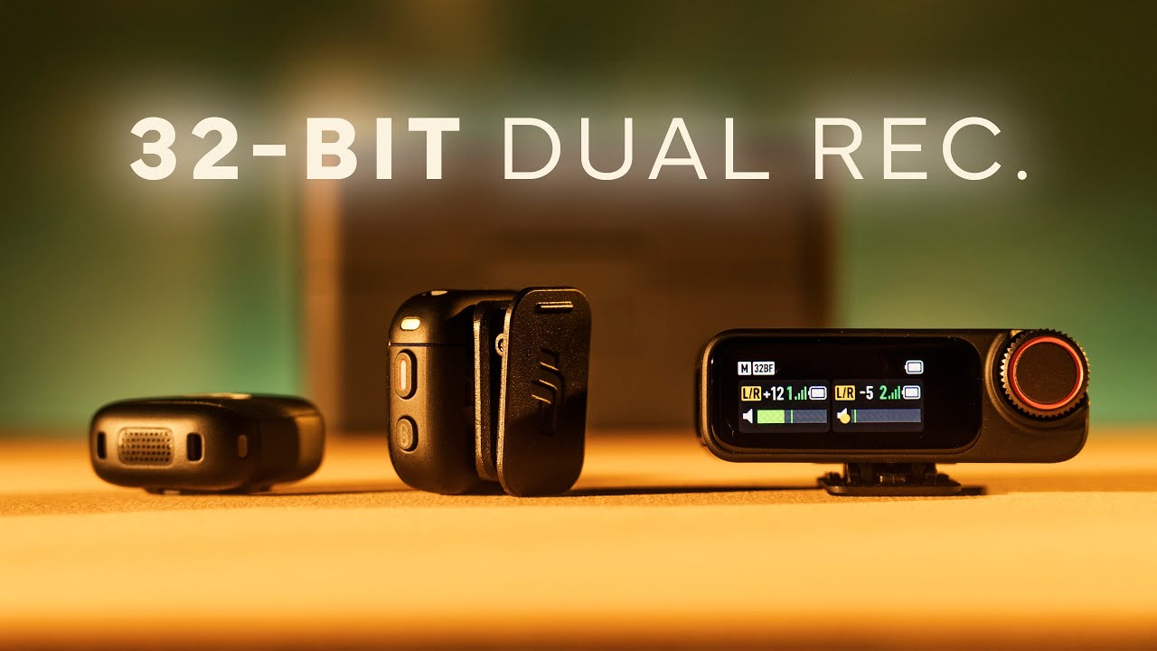 DJI MIC 3: Wireless 4TX+8RX and dual-file 32-bit recording