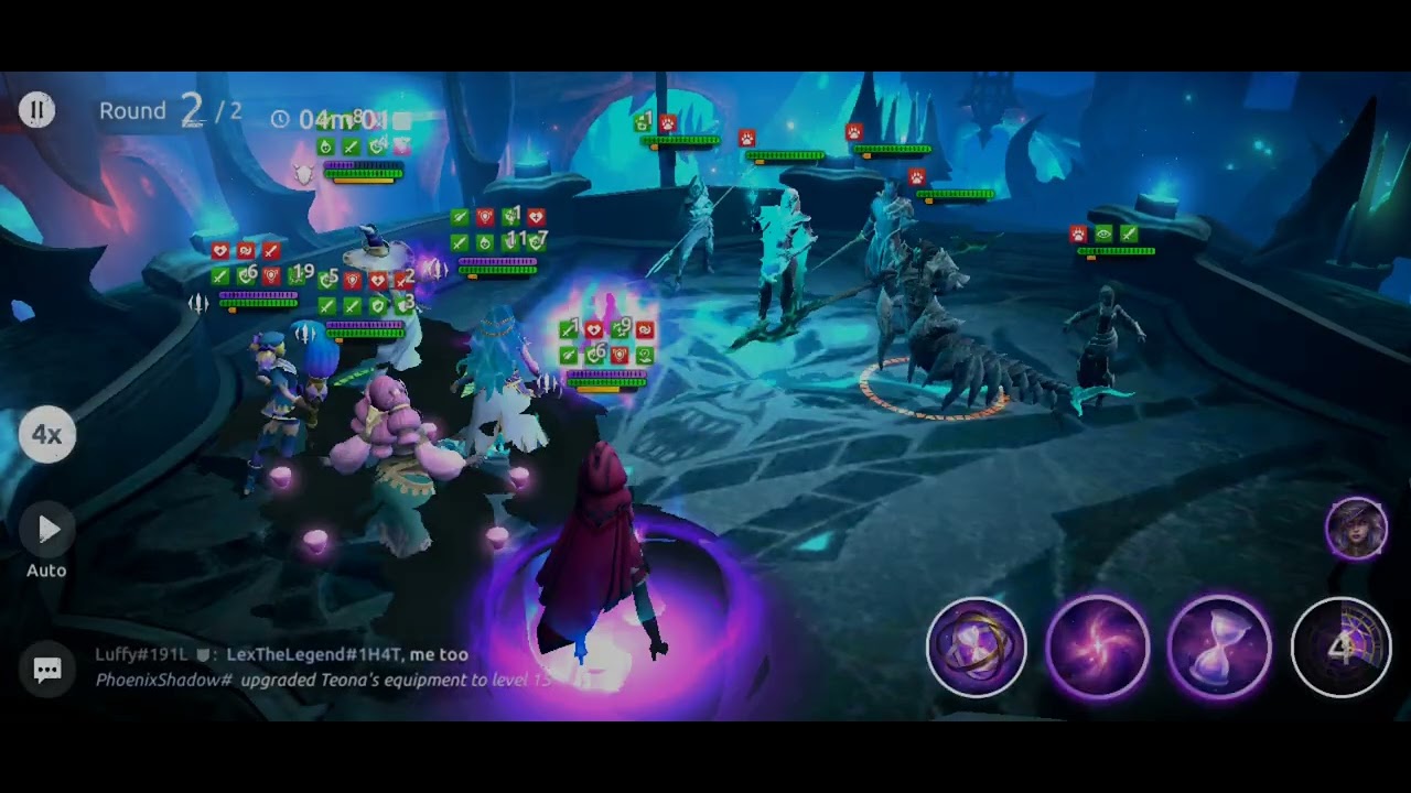 Age of magic-dooms raid- right side with new witches