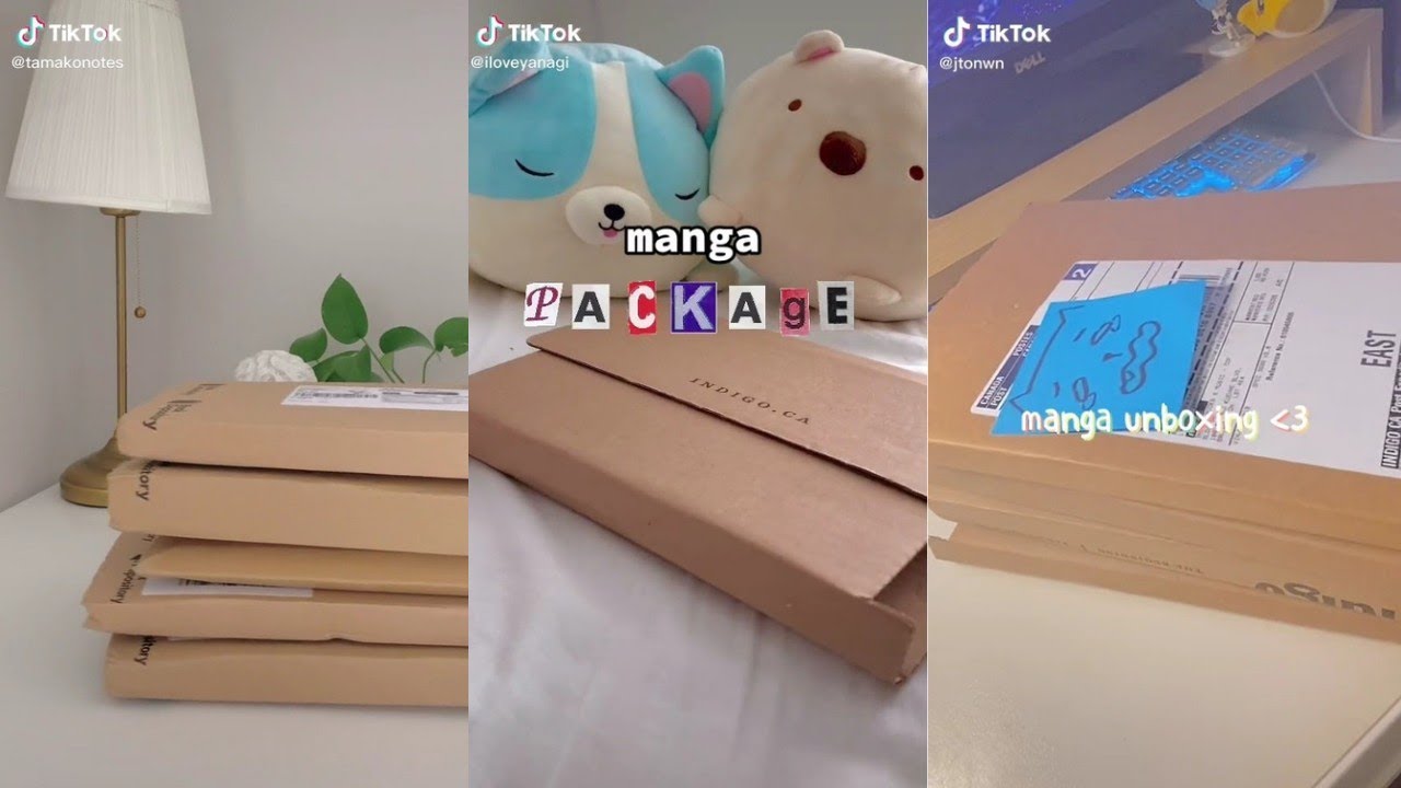 manga • unboxing • haul 2.0🎭📦//pt 8//tiktok