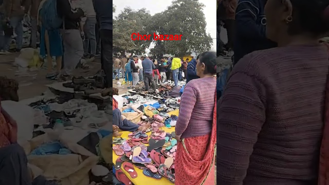 chor bazaar shoes market