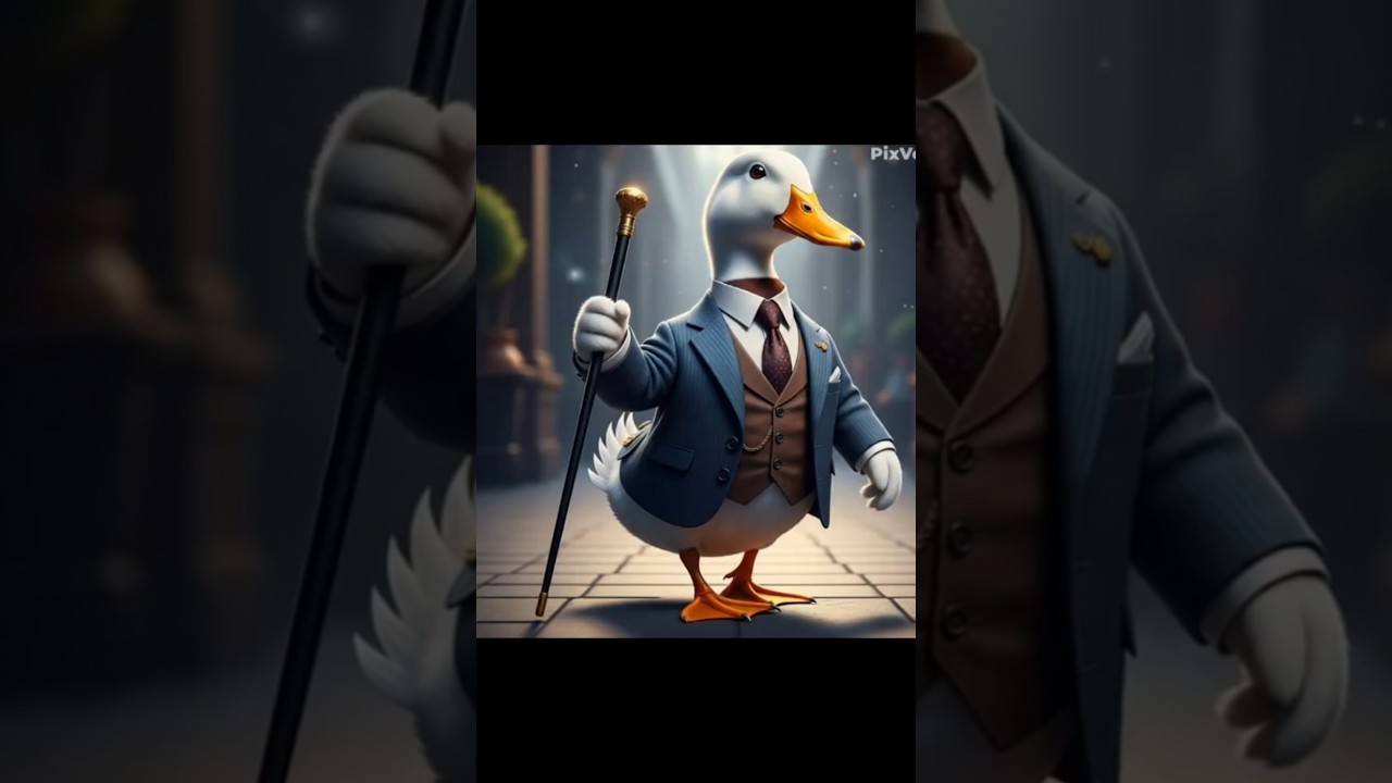 Funny Duck Dance Video 🦆😂 | Cutest Duck Dancing Ever #DuckDance #FunnyAnimals