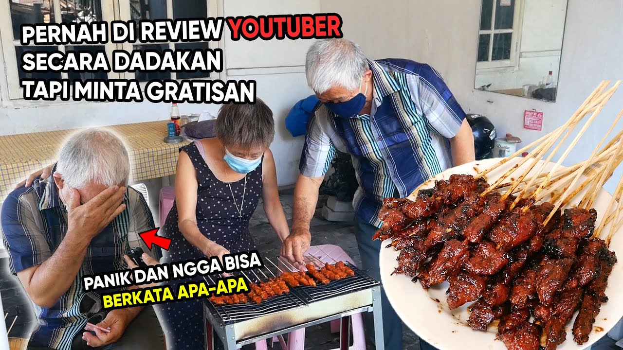 OMSETNYA TURUN DRASTIS!!! PENJUAL SATE BABI YANG BERJUANG DEMI KEBUTUHAN HIDUP!!