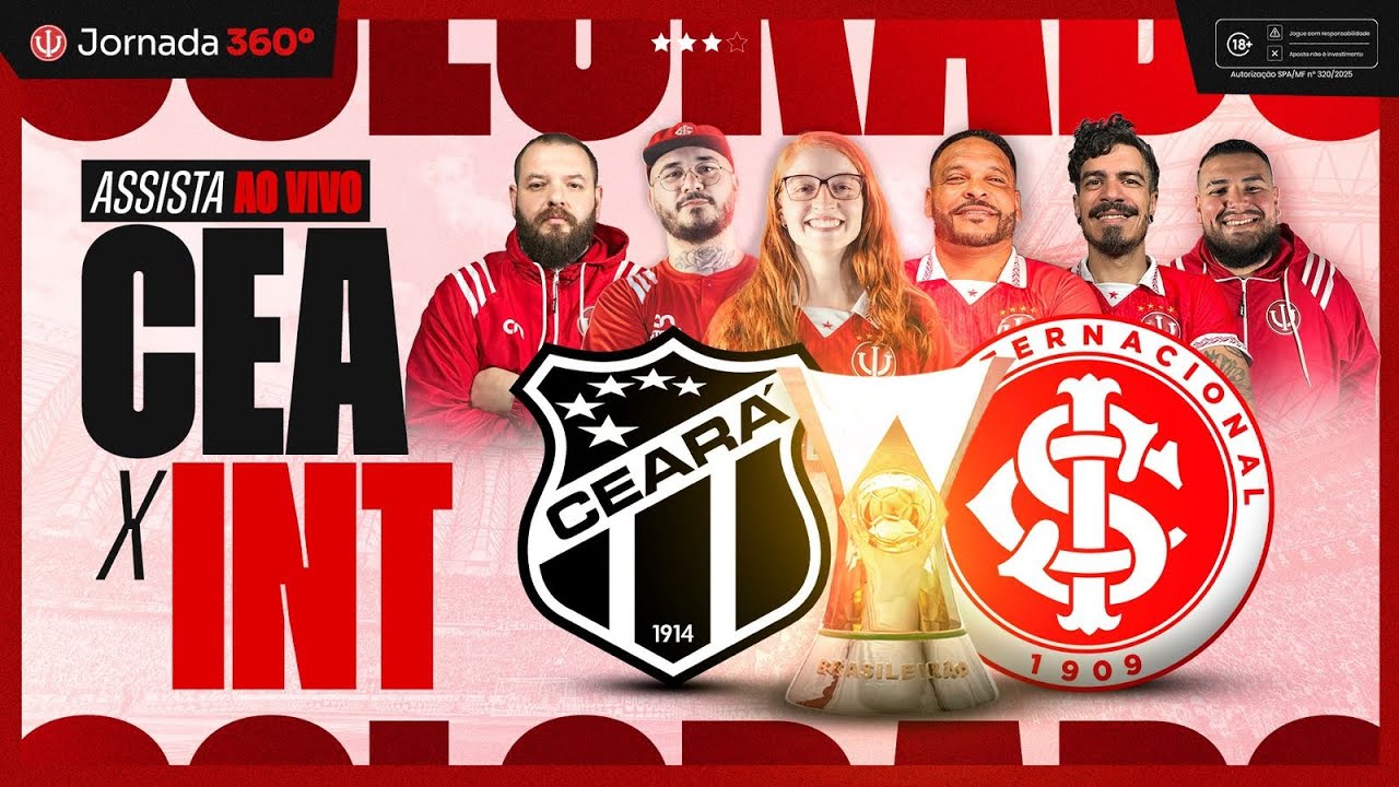 Cear&aacute; x Inter - Brasileir&atilde;o 2025