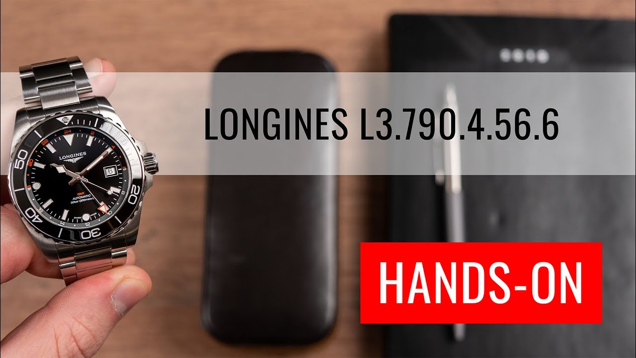 HANDS-ON: Longines Conquest HydroConquest Automatic GMT L3.790.4.56.6