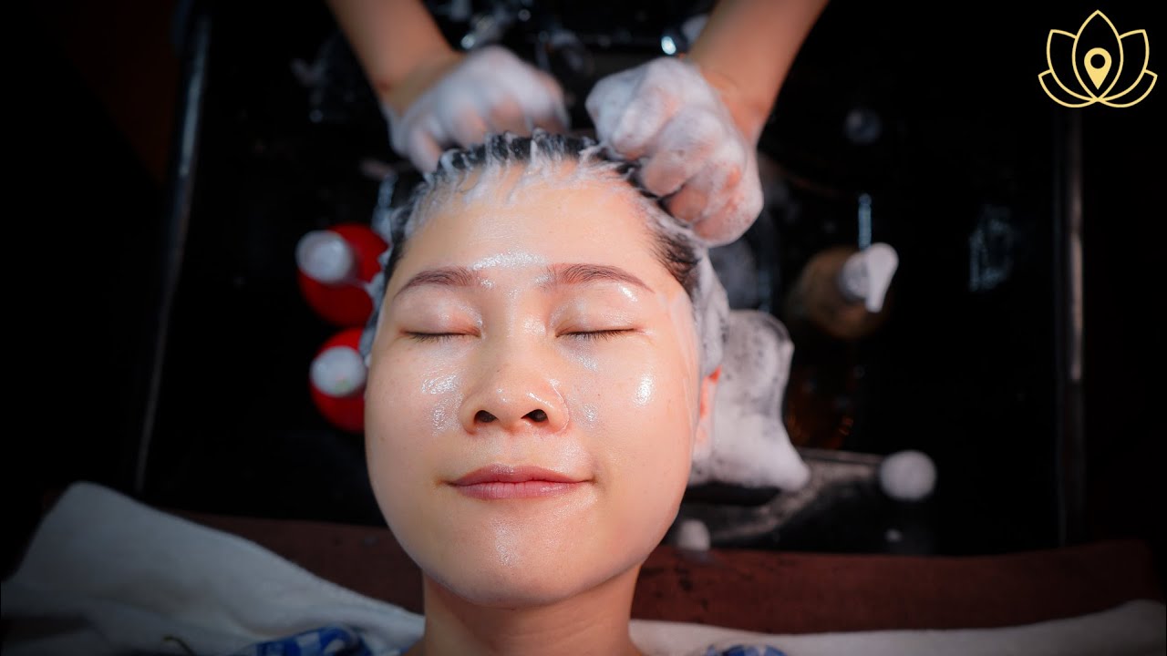 Asmr Massage | $6,5 Hair Shampoo & Head Massage at Ngoc Ha Oriental Spa