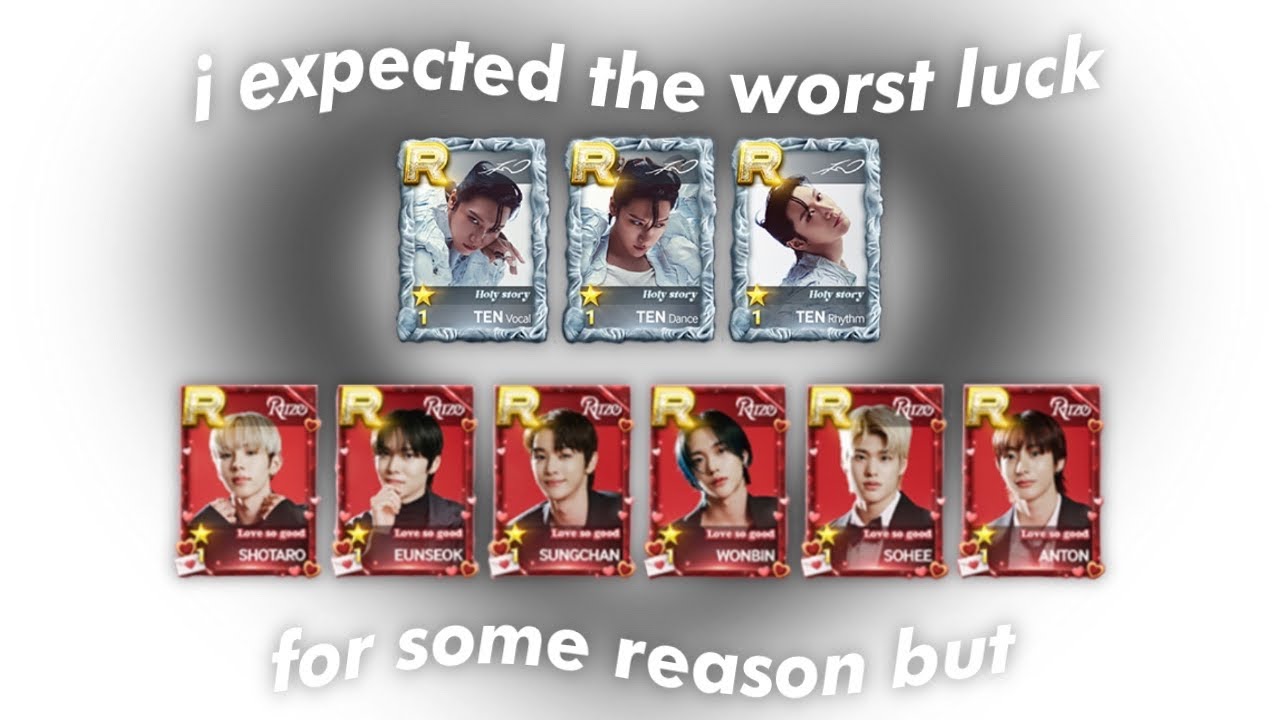 ten holy story + riize love so good event le theme 💗 superstar smtown