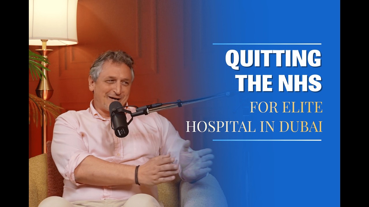 Quitting The NHS For Top Hospital In Dubai | Dr Emmanouil Manos Nikolousis