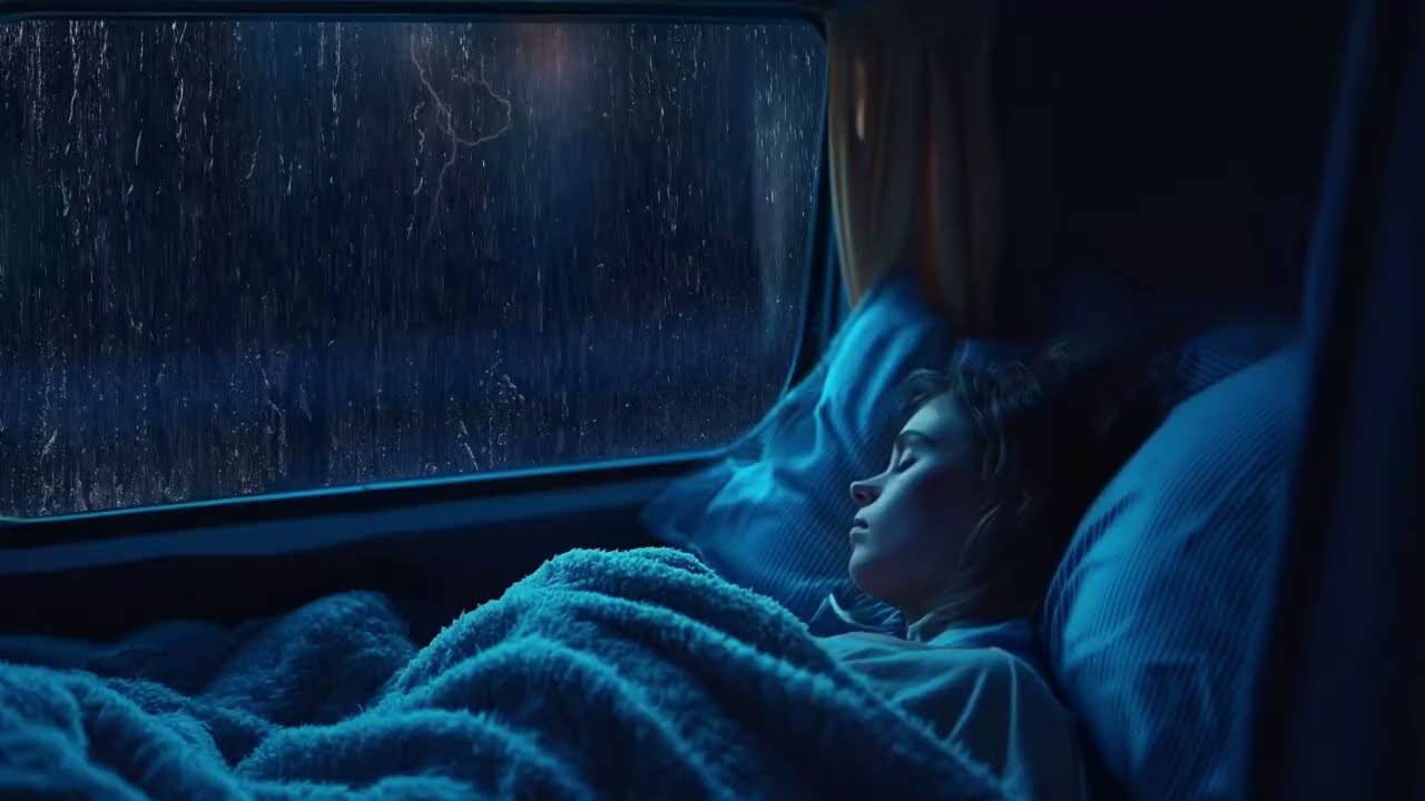 ASMR Rain Ambience 🌧️ Fall Asleep Fast | Cozy Night Sleep Sounds