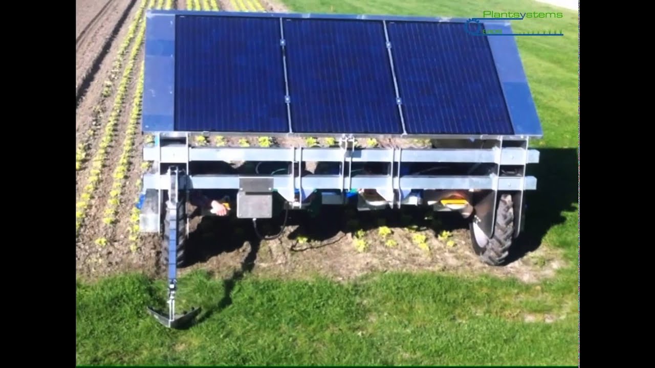 Zelfrijdende ligwieder op zonnepanelen - Plantsystems
