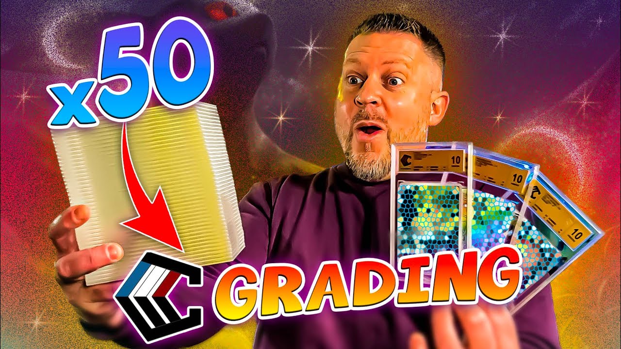 RÉCEPTION DE 50 CARTES POKEMON GRADÉES CCC GRADING ! (Ultra Lourd !) 🔥