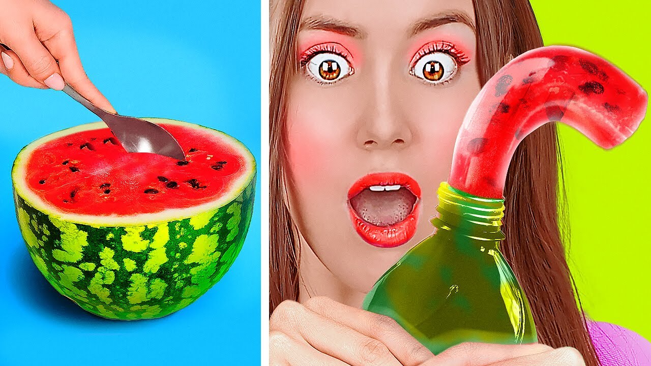ASTUCES ALIMENTAIRES ET CONSEILS DE CUISINE || D&eacute;fis culinaires ! Moi vs Grand-m&egrave;re par 123 GO! Like