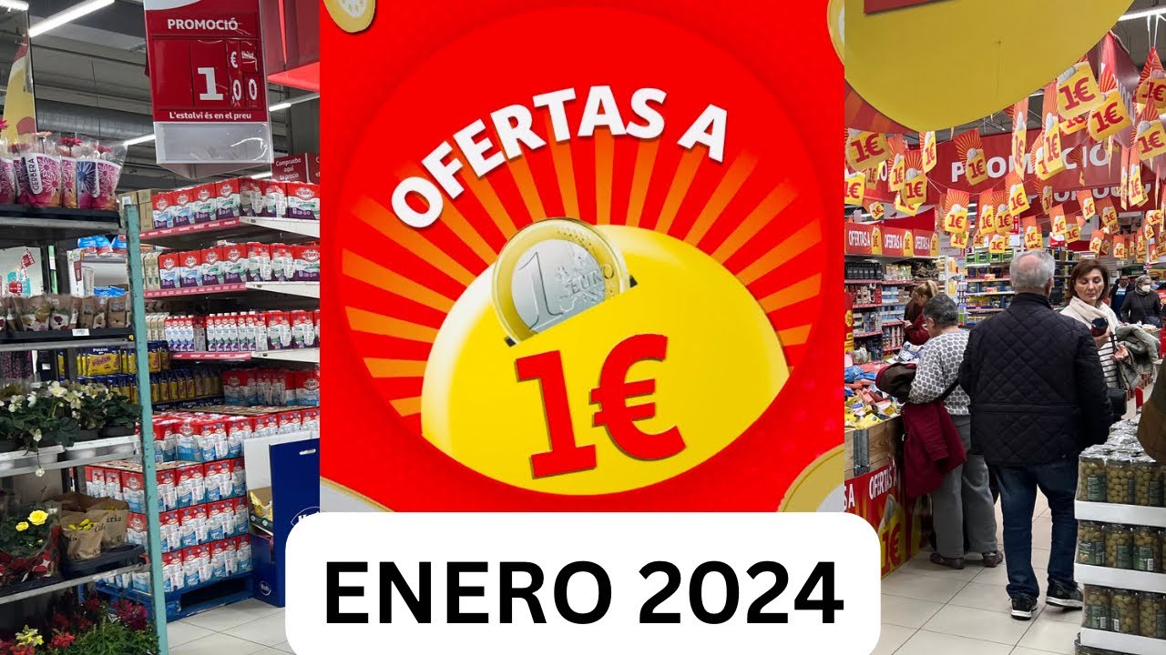 Todo a 1 Euro ALCAMPO Enero 2024|| Ofertas de 1 Euro || January 2024 ||