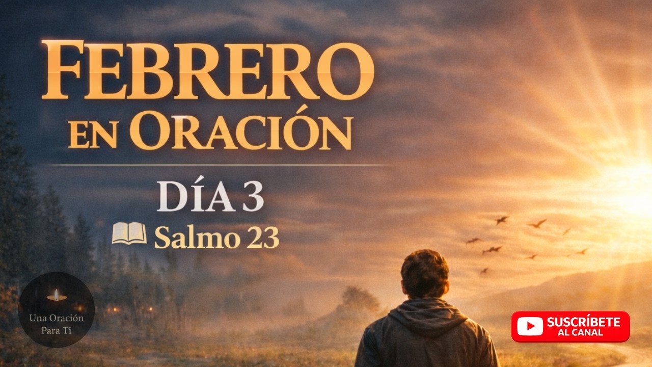 EL SEÑOR ES MI PASTOR | ORACIÓN PODEROSA PARA EL 3 DE FEBRERO | SALMO 23