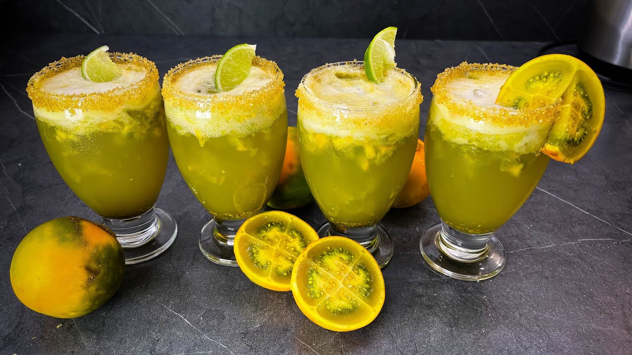 Exquisita LULADA refrescante - como hacer lulada - lulada caleña - lulada valluna - lulada de Cali