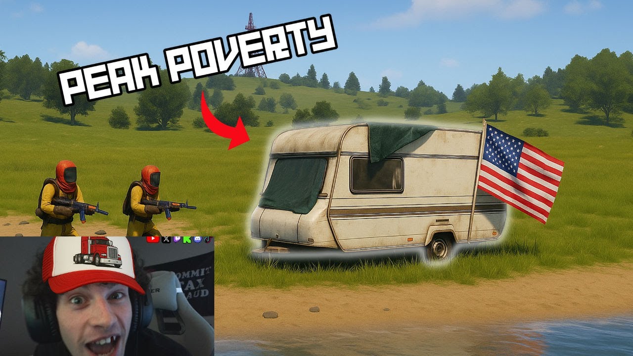 Living in a Trailer Base for 1 Week...