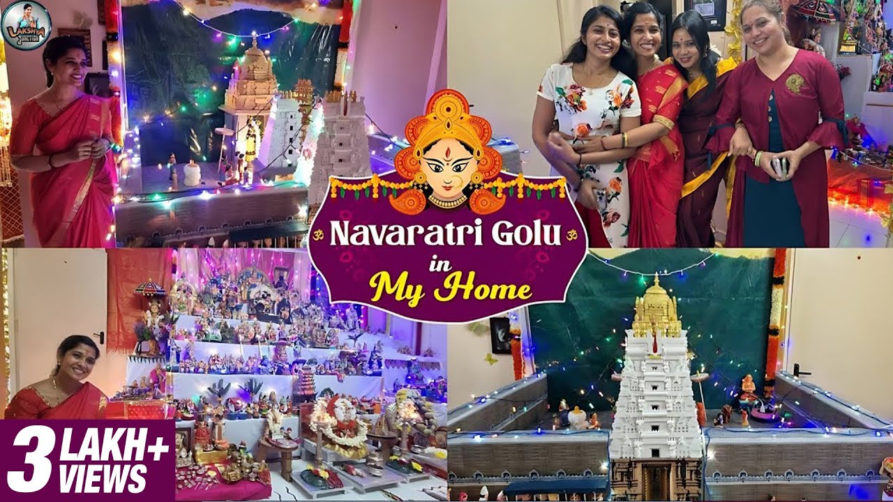எங்க வீட்டு கொலு / Navarathri Celebration in My Home / Lakshya Vlogs / Lakshya Junction