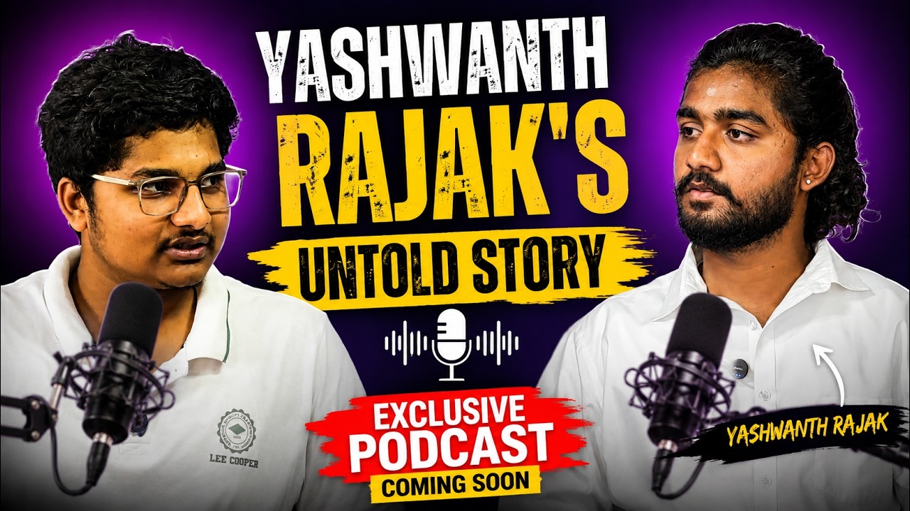 Yashwanth Rajak's Untold Story | Exclusive Podcast Coming Soon | Rev & Cinema Fusion