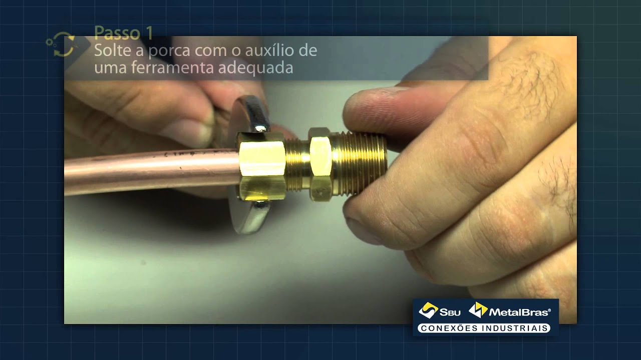 Grupo 10 - Conexões do tipo Compressão - Instruções SBU