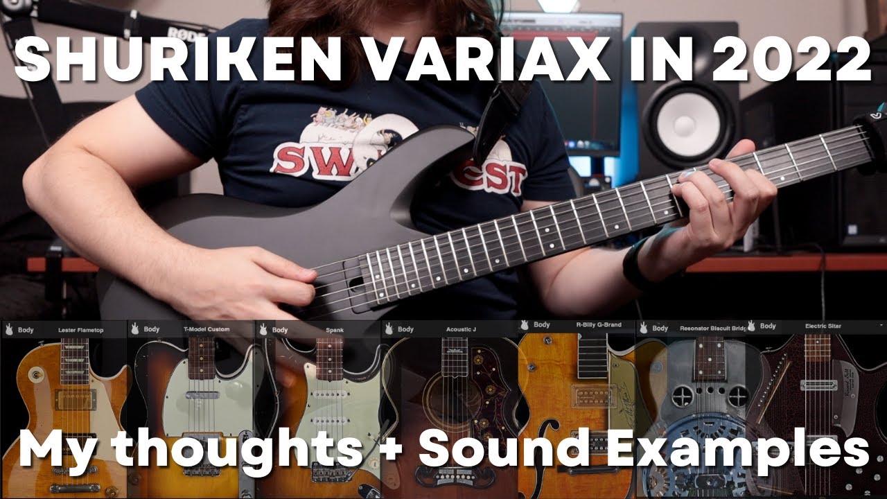 My thoughts on the Line 6 Shuriken Variax in 2022 with Sound Examples