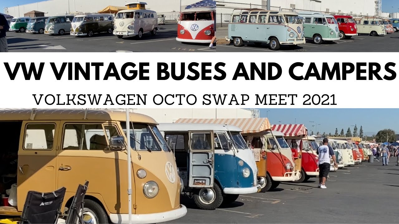 VW Vintage Camper and Bus || OCTO SHOW 2021