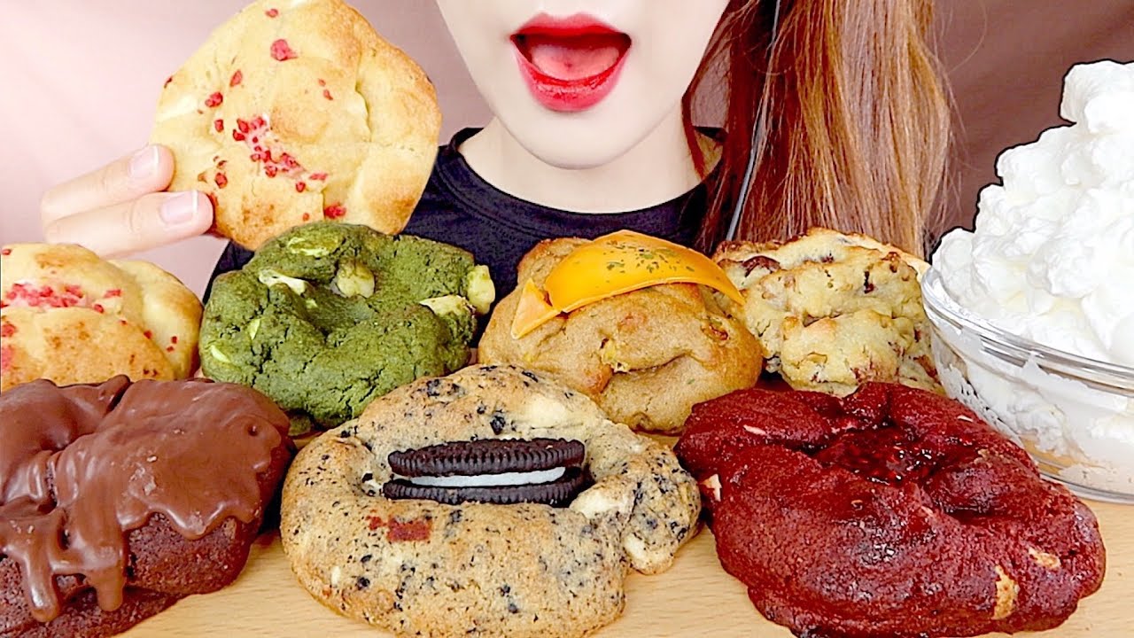 ASMR 꾸덕한 국희씨 쿠키 먹방 COOKIE MUKBANG eating sounds
