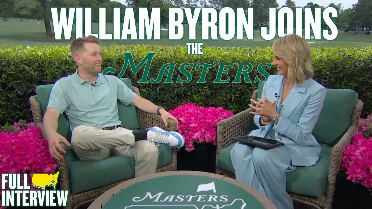 William Byron takes in The Masters | NASCAR